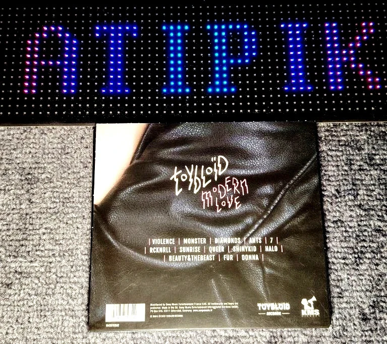 🤘 Toybloïd – Modern love - CD Digipack Zeldzaam Frans garagerock 💿 – photo 2
